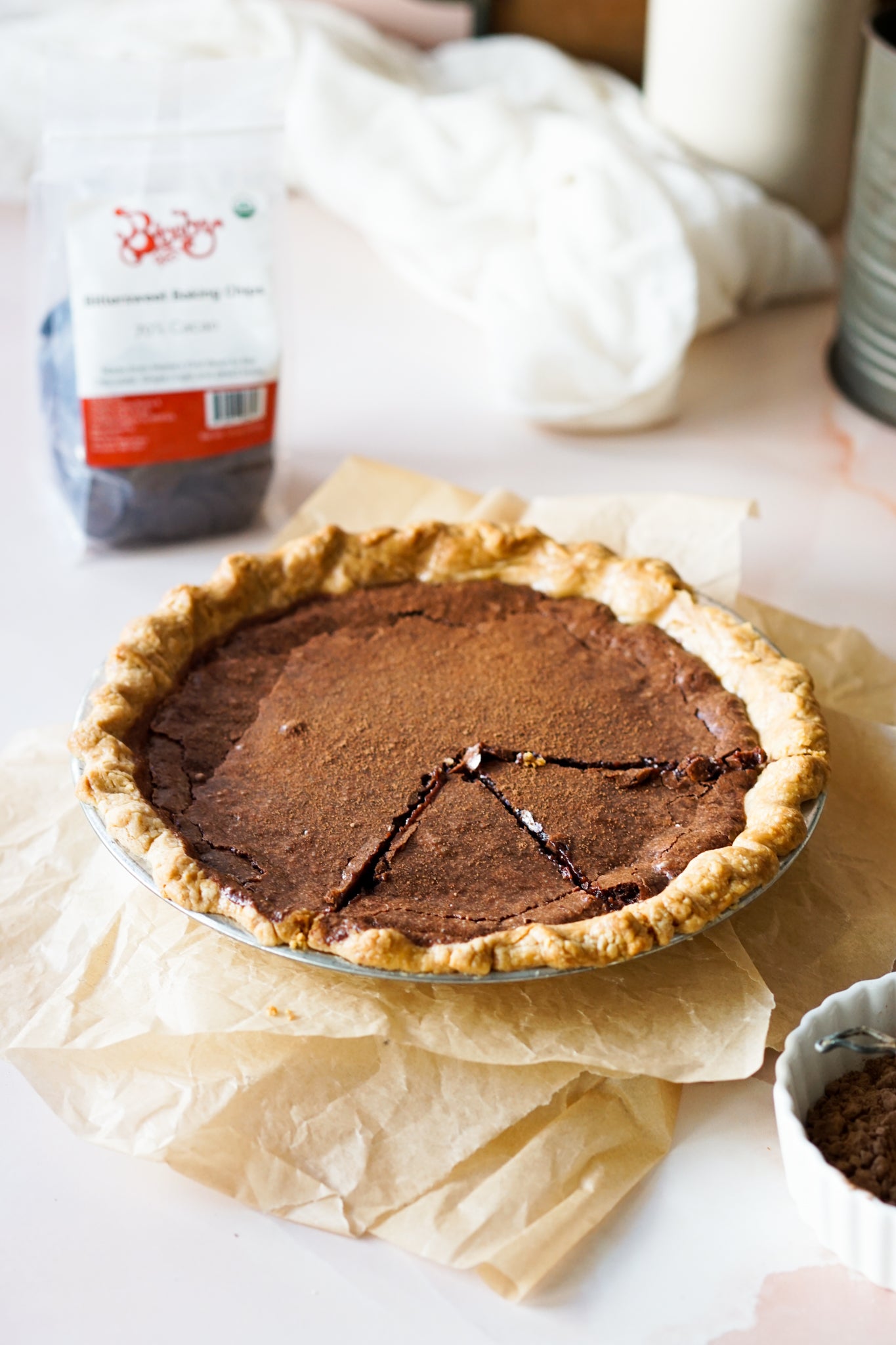 Chocolate Chess Pie