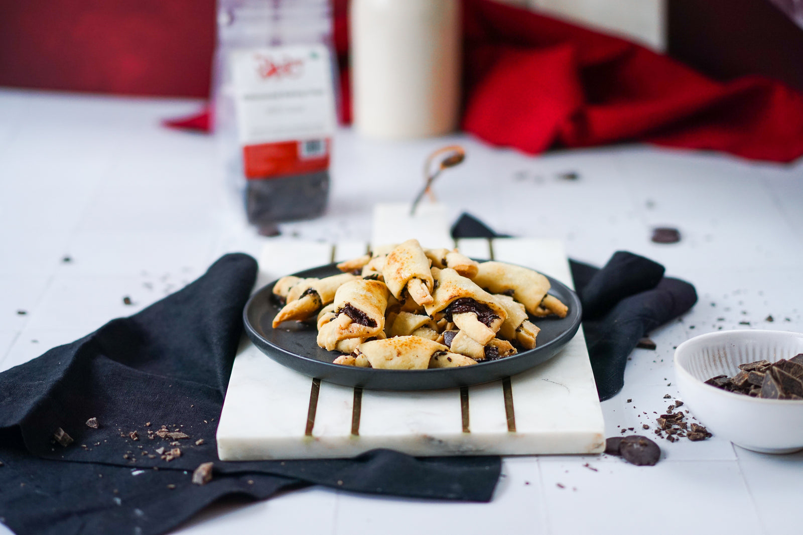 Vegan Chocolate Rugelach